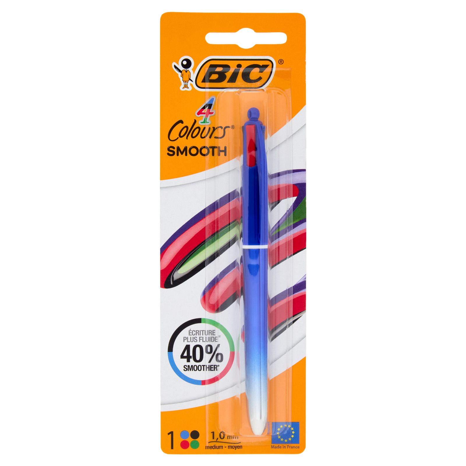 Penna 4 colori Smooth