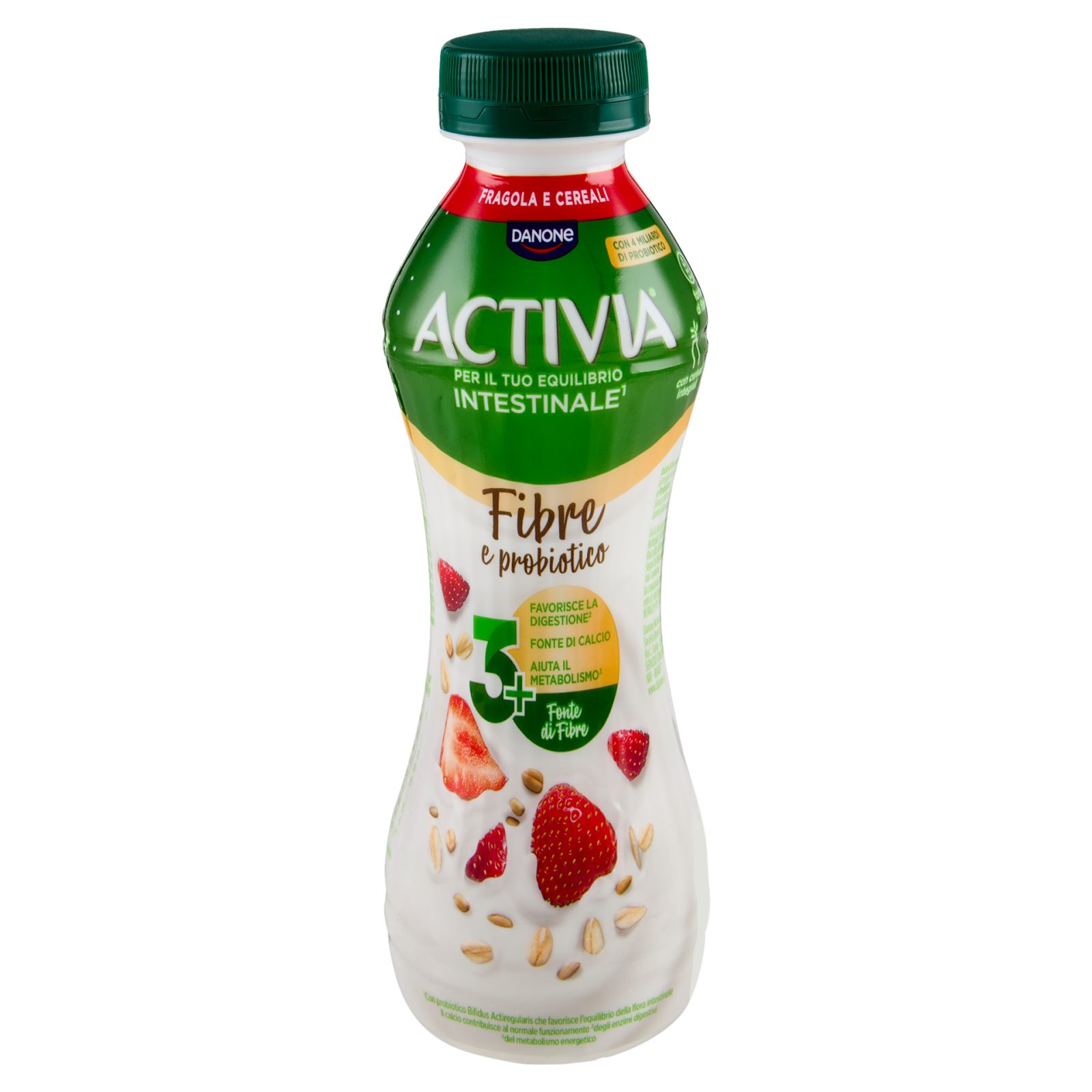 Yogurt da bere Activia fragola e cereali