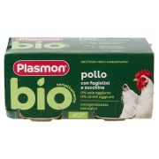 Semplicemente bio pollo con fagiolini e zucchine