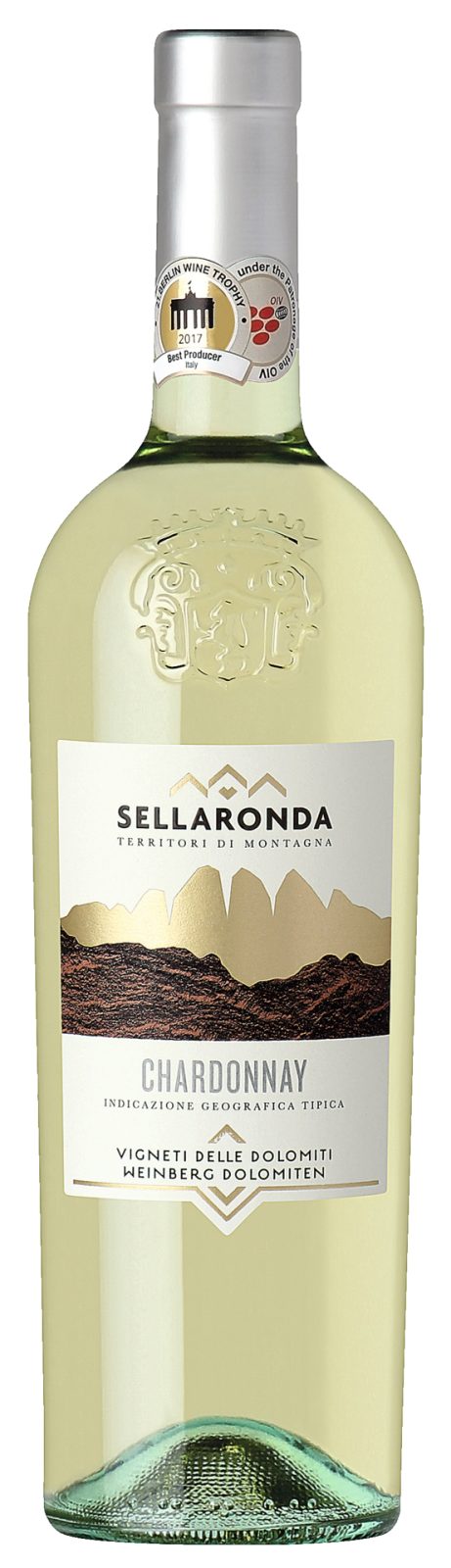 Weißwein Chardonnay IGT aus den Dolomiten Sellaronda