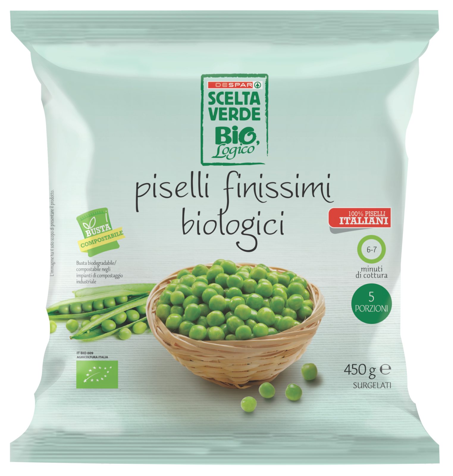 Feine Bio-Erbsen
