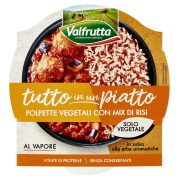 Tutto in un piatto Polpette Vegetali con Mix di Risi in salsa alle erbe aromatiche