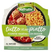 Tutto in un piatto Polpette Vegetali con Bulgur in salsa mediterranea