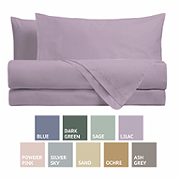 Completo letto matrimoniale 100% cotone tinta unita
- colori assortiti
- disponibile anche misura singolo a € 19,90