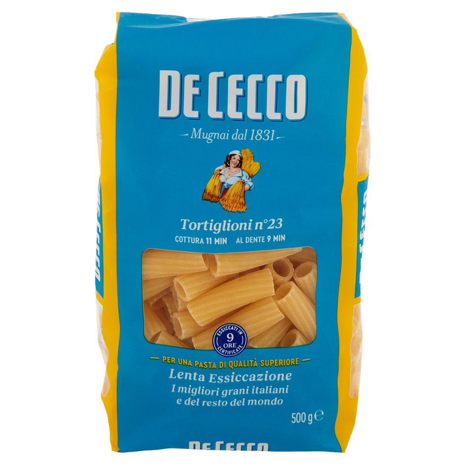 Pasta di semola Tortiglioni