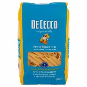 Pasta di semola Penne Rigate