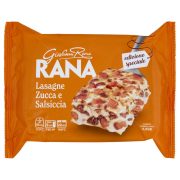 Lasagne zucca e salsiccia