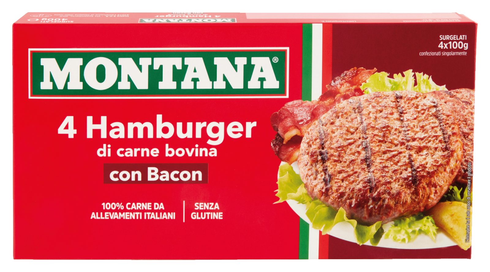 Hamburger con Bacon