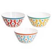 Insalatiera alta 25cm in melamina  Show plate Vietri
 3 colori assortiti