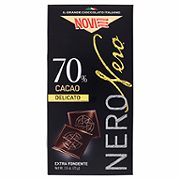 Tavoletta di cioccolato NeroNero 70% Cacao Delicato Extra Fondente