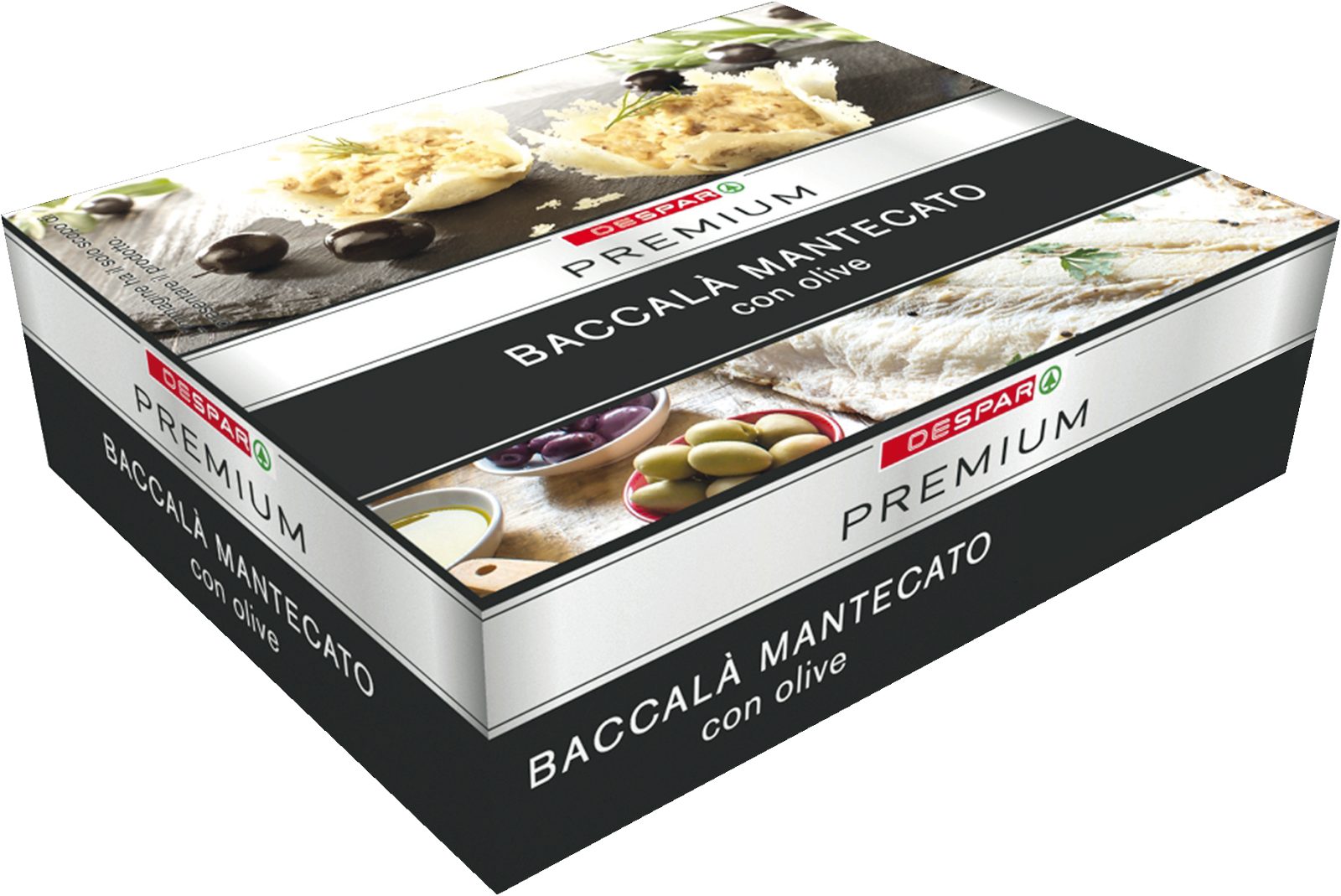 Baccalà Mantecato con olive