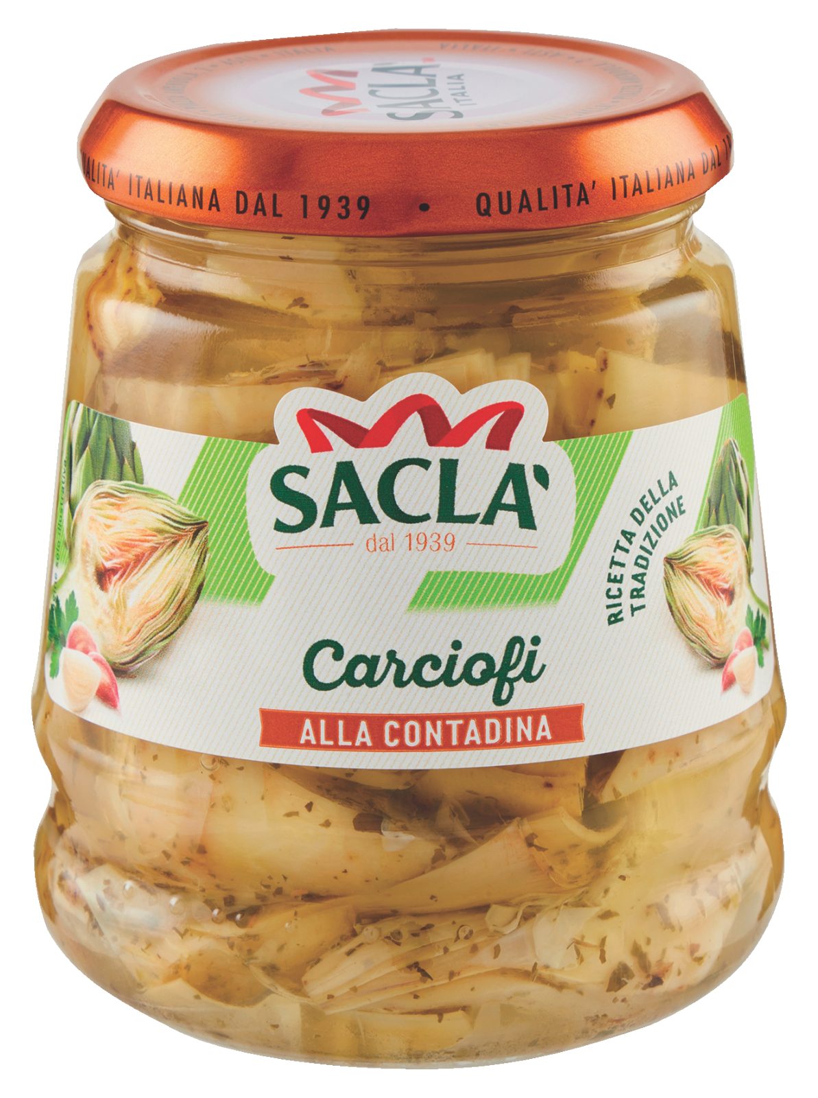 Carciofi alla contadina in olio di girasole