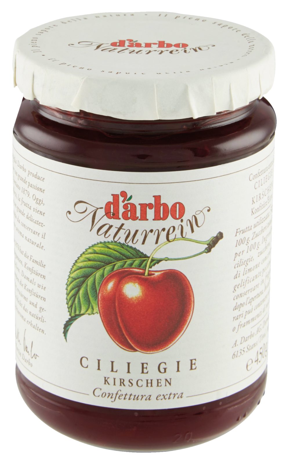 Naturrein Kirschmarmelade