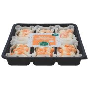 Lachs- und Garnelenhäppchen mit Frischkäse Philadephia Light