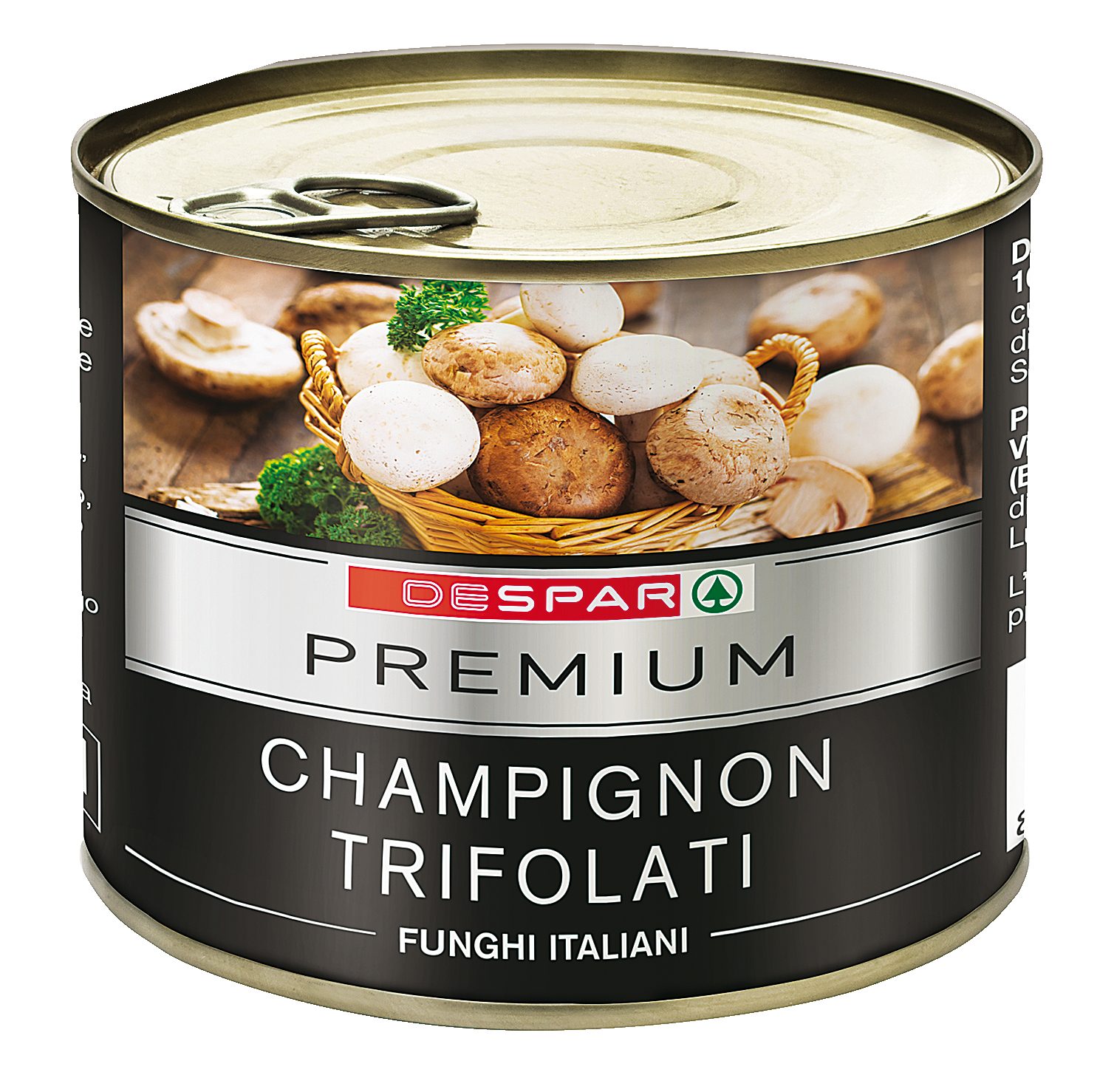 Funghi Champignon trifolati Italiani