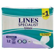 12 Assorbenti Unisex sagomati