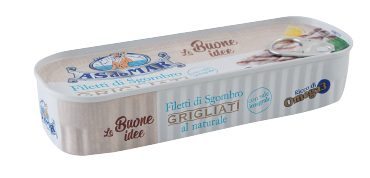 Filetti di Sgombro Grigliati al Naturale - AS do MAR - 120 g