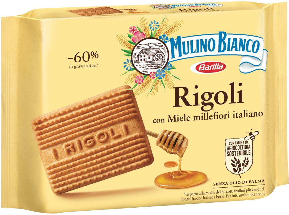 Biscotti Rigoli con Miele Millefiori Italiano