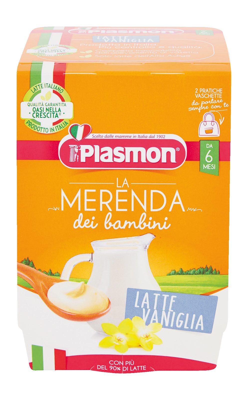 La Merenda latte e vaniglia Nutrimune