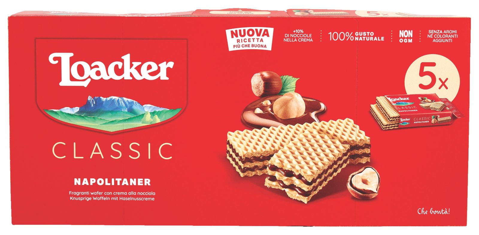 Waffelschnitten Napolitaner