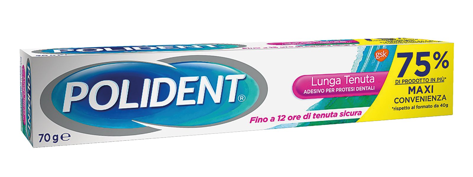 Adesivo per Protesi Dentali Lunga Tenuta