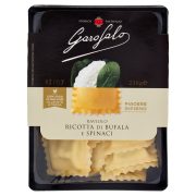 Raviolo ricotta di bufala e spinaci