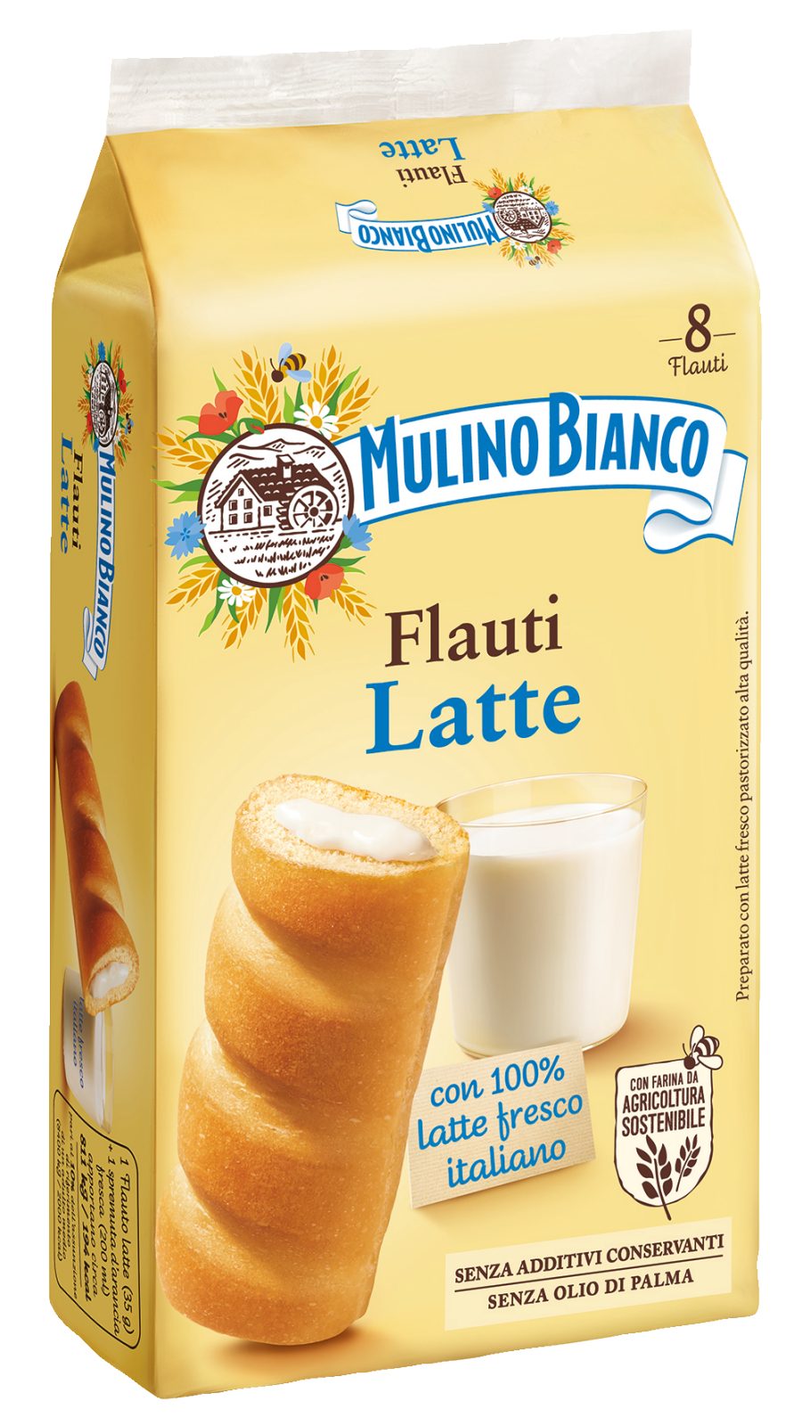 8 Flauti Latte