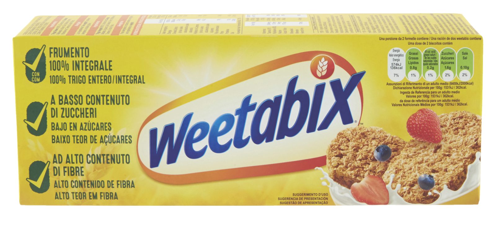 Formelle di grano weetabix