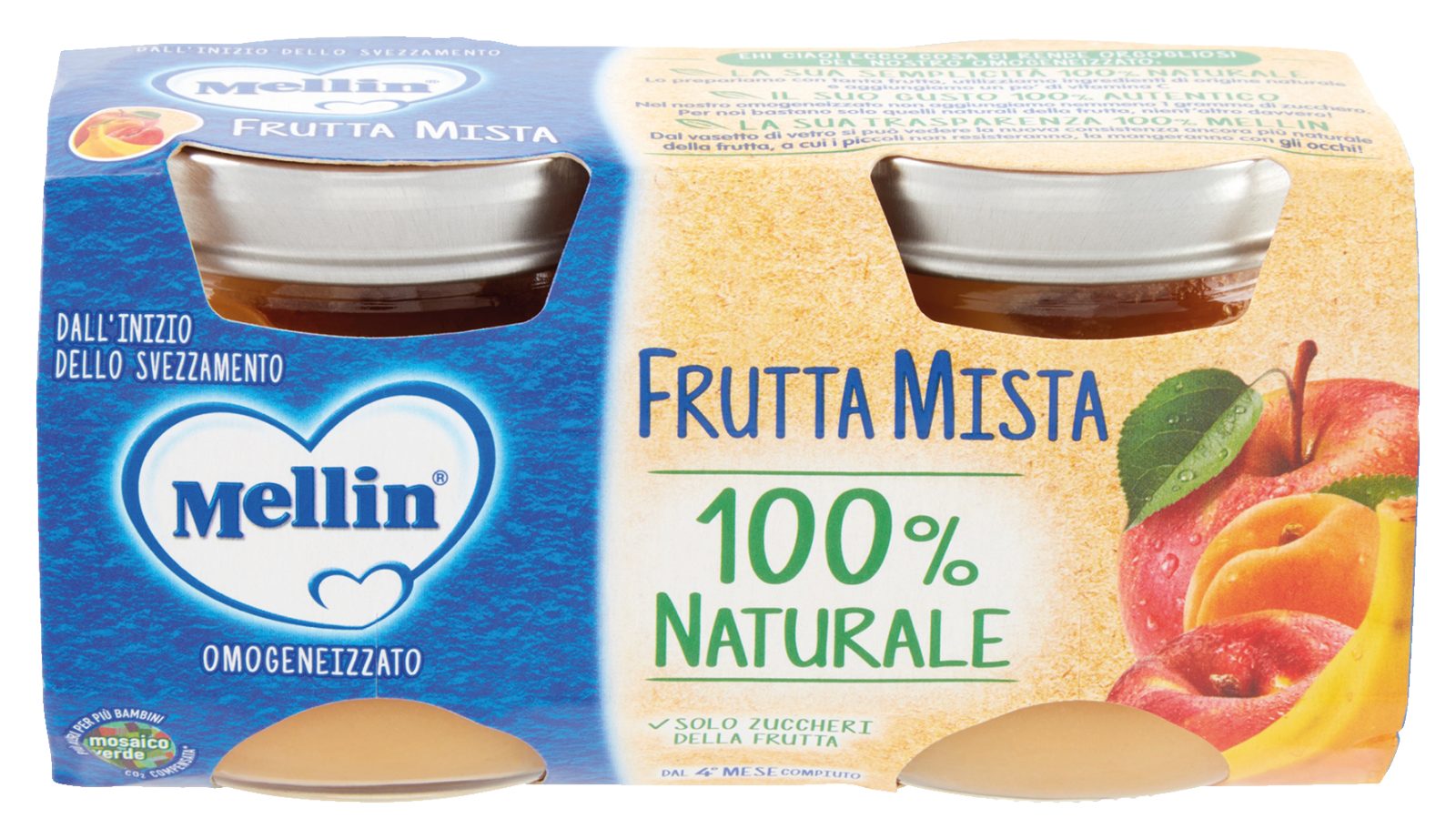 Omogeneizzati alla Frutta mista