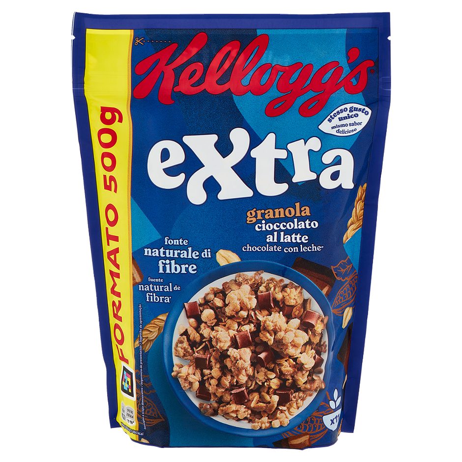 Cereali Extra con cioccolato al latte