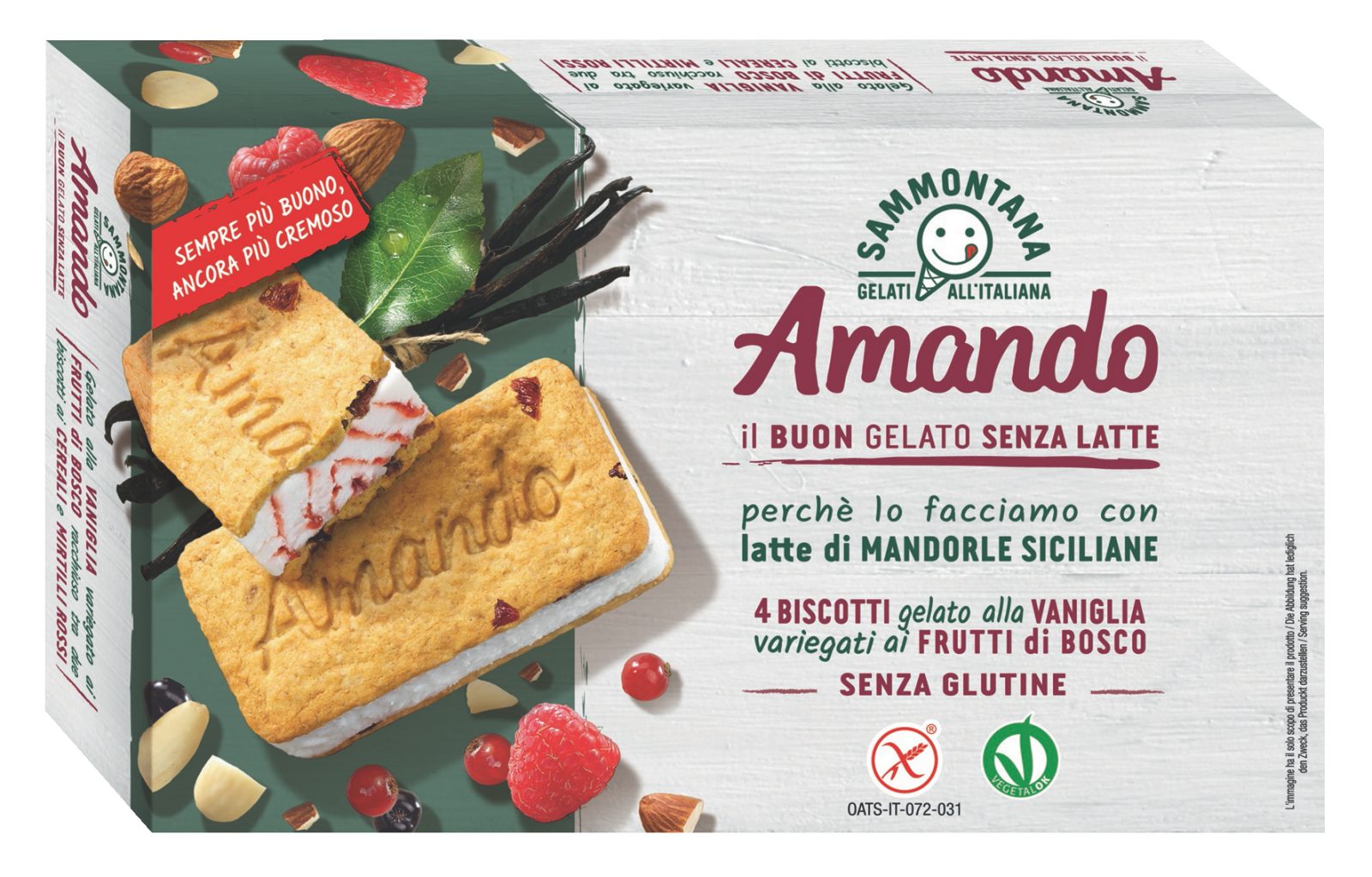 Biscotto Gelato Amando
