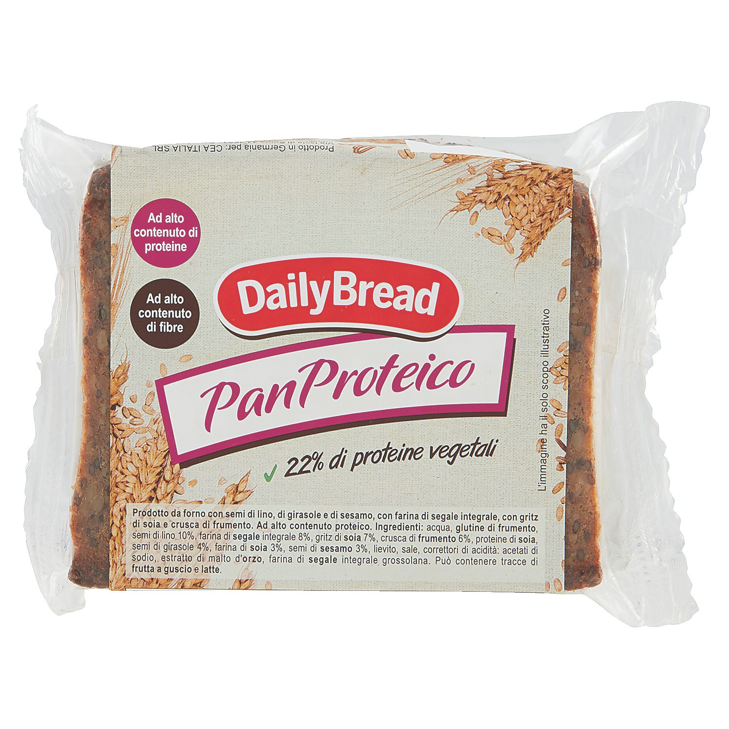 Pane Proteico con Semi di Lino, Girasole e Sesamo