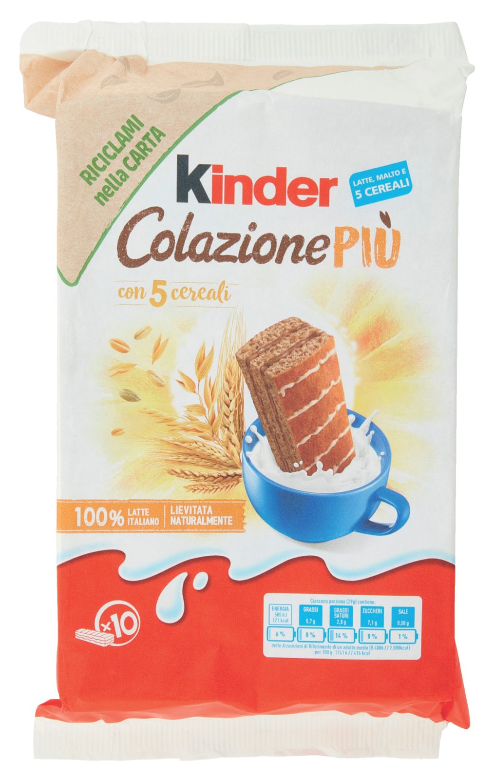 Colazione Più con 5 cereali