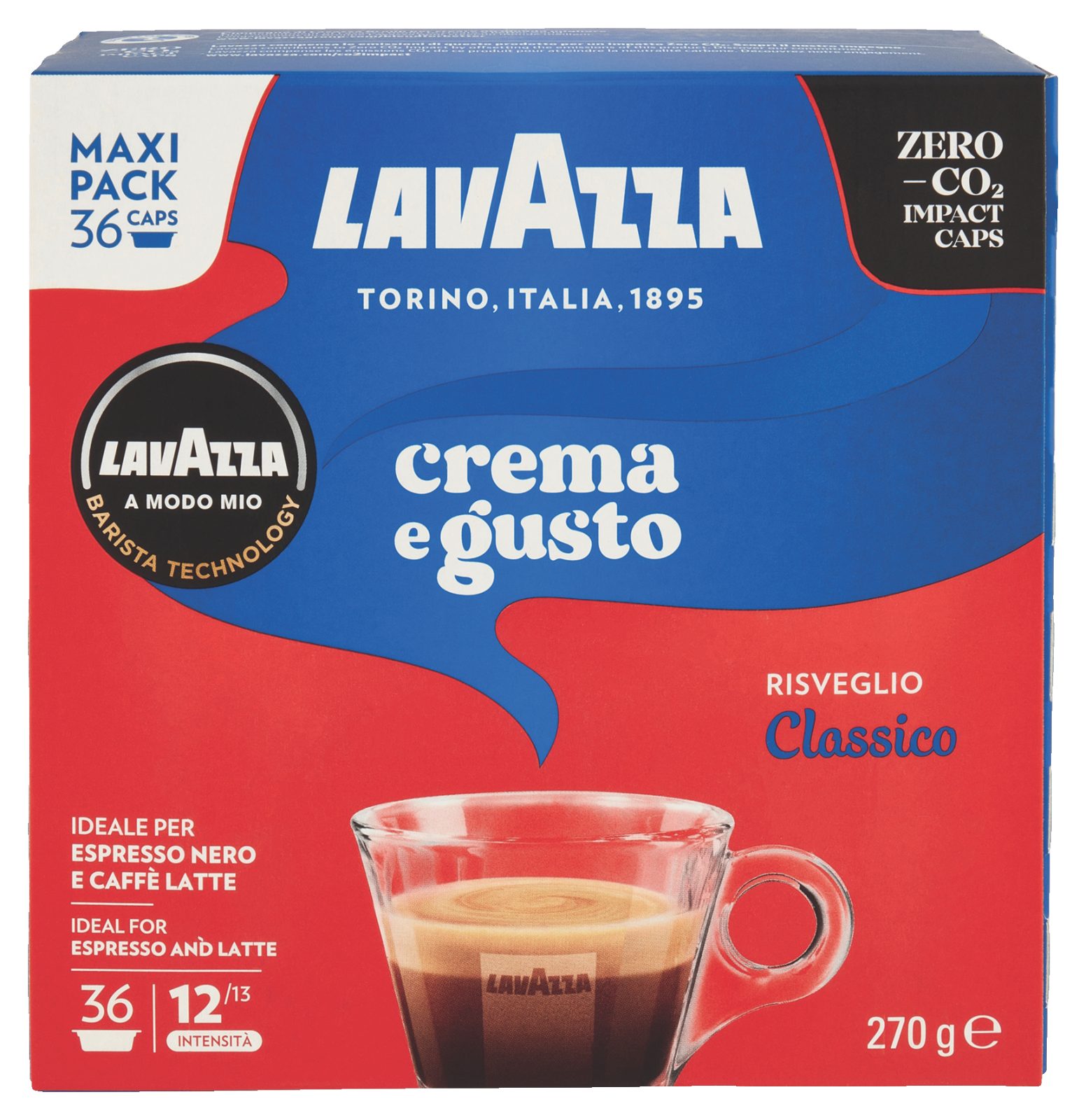 Kaffeekapseln Crema e Gusto A Modo Mio