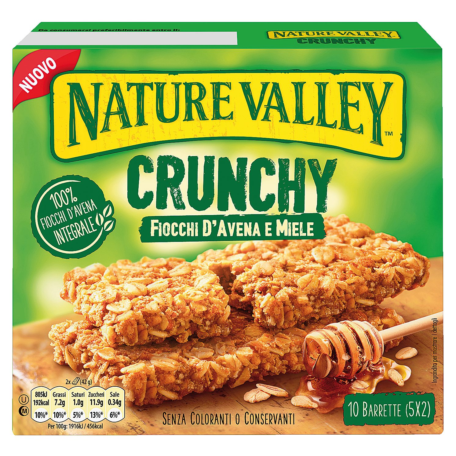 Crunchy Fiocchi d'Avena e Miele