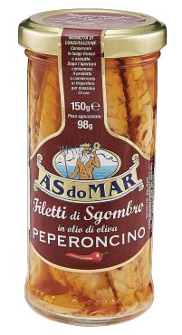 Filetti di Sgombro con Peperoncino - AS do MAR - 150 g