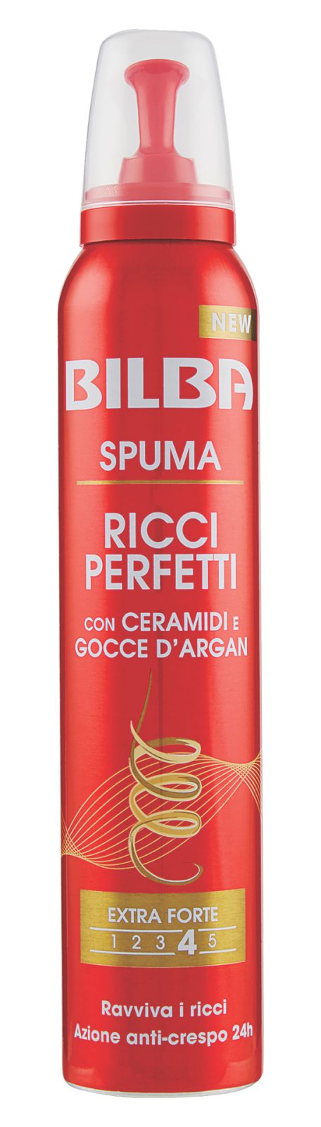 Spuma Ricci Perfetti con Ceramidi e Gocce d'Argan