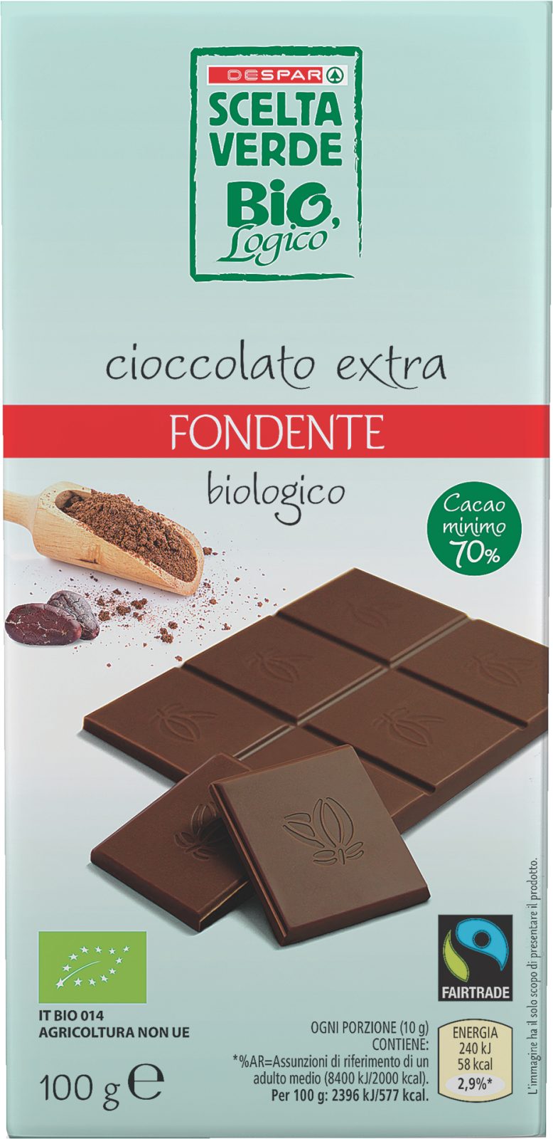 Bitterschokoladentafel 