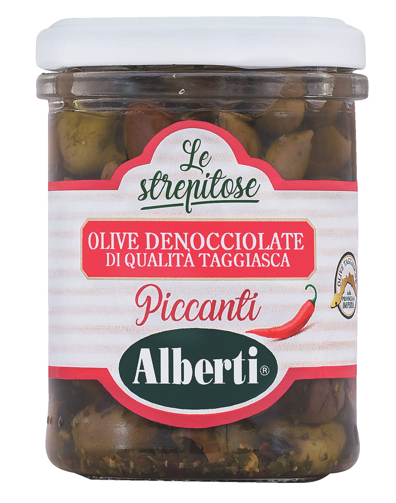 Olive denocciolate taggiasche Piccanti