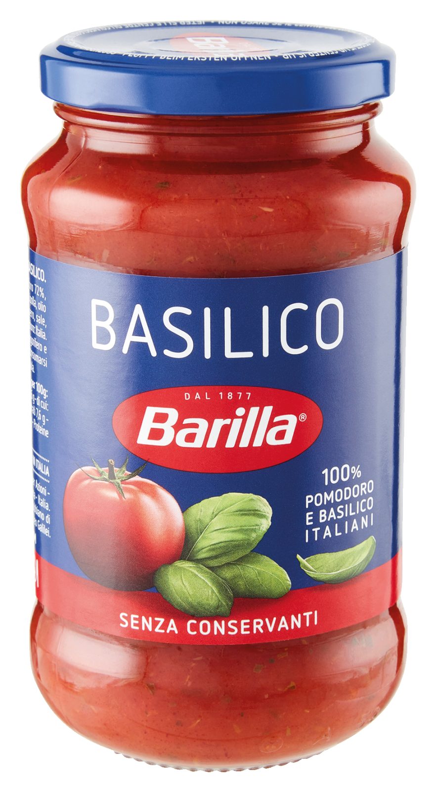 Tomatensauce mit Basilikum