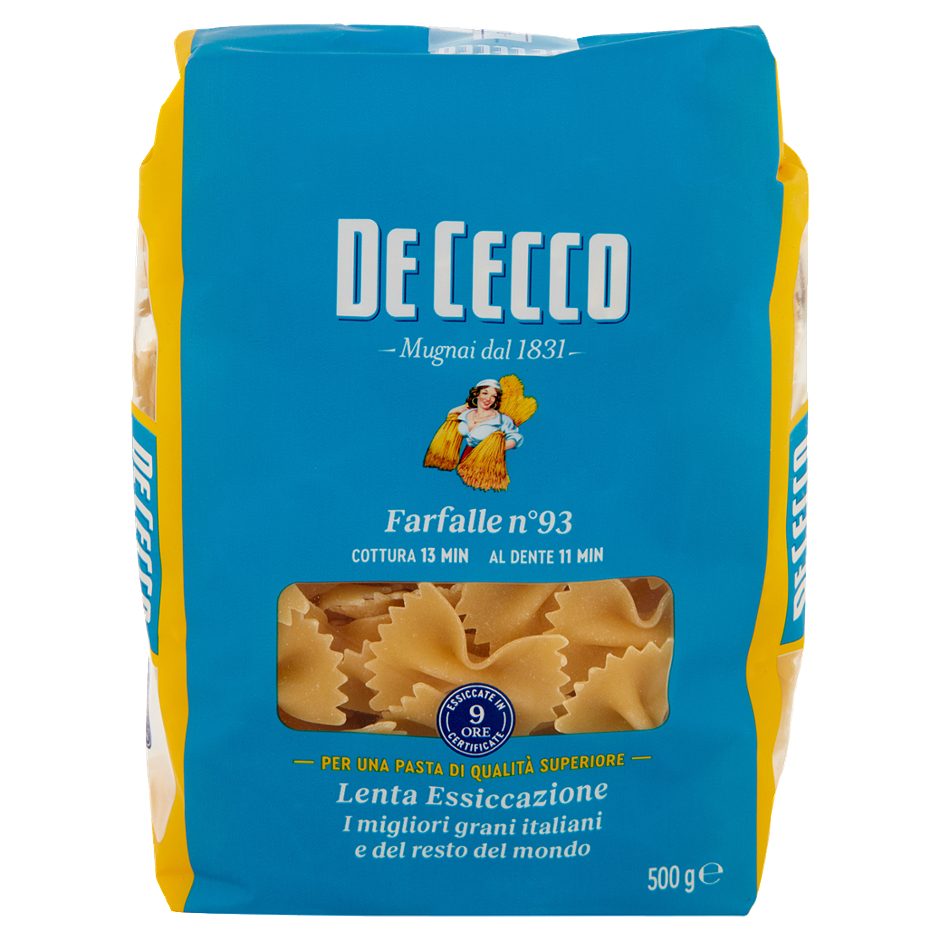 Pasta di semola Farfalle