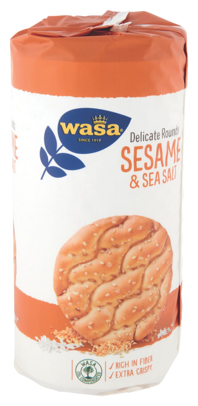 Runda Sesam & Seasalt Cracker con Semi di Sesamo