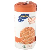 Runda Sesam- und Meersalzcracker mit Sesamkörnern