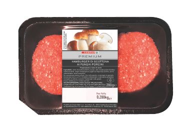 Hamburger di scottona ai funghi porcini - Despar Premium - 280 g