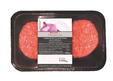 Hamburger von der Kalbin mit Zwiebeln - Despar Premium - 280 g