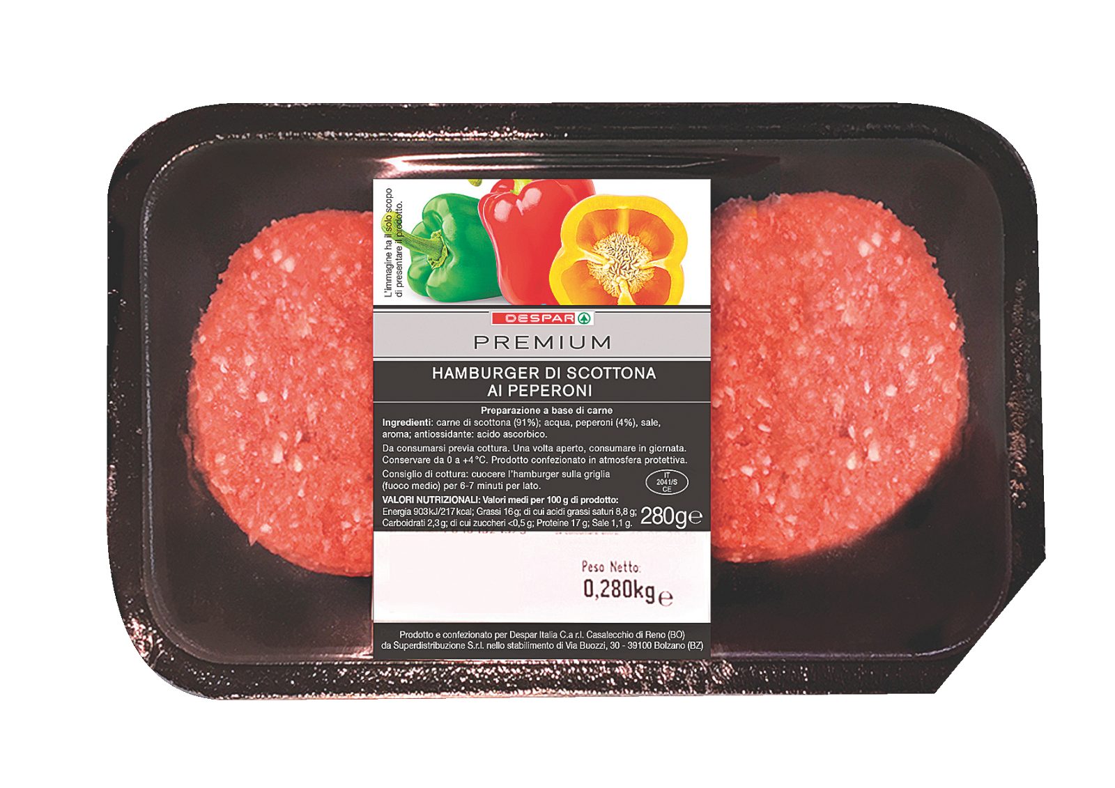 Hamburger di Scottona 100g