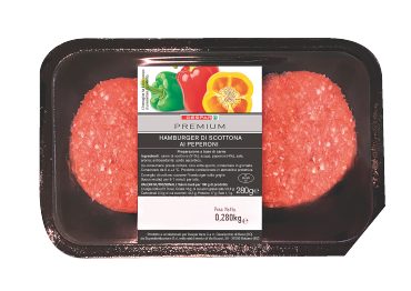 Hamburger von der Kalbin mit Paprika - Despar Premium - 280 g
