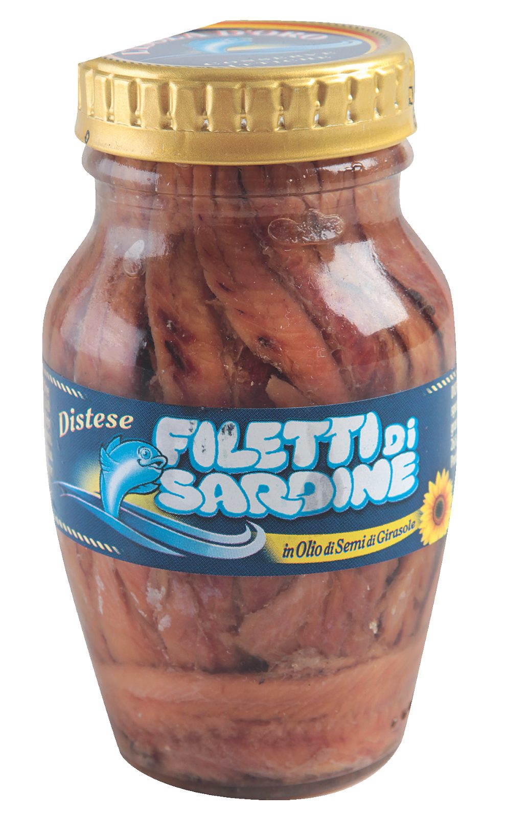 Filetti di Sardine in Olio di Girasole