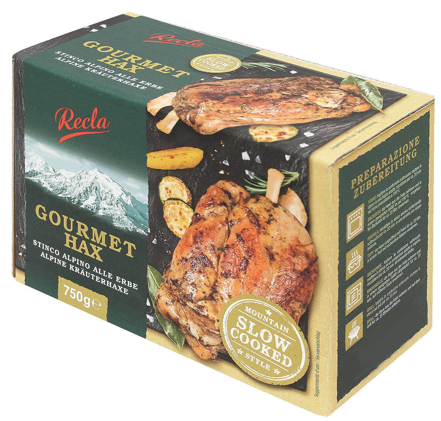 Alpine Kräuterhaxe