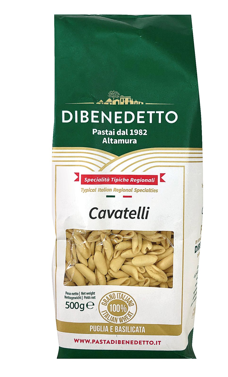 Pasta di semola cavatelli